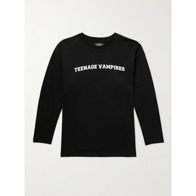 Liberal Youth Ministry 男士 FW23 衬衫 印花棉针织T恤