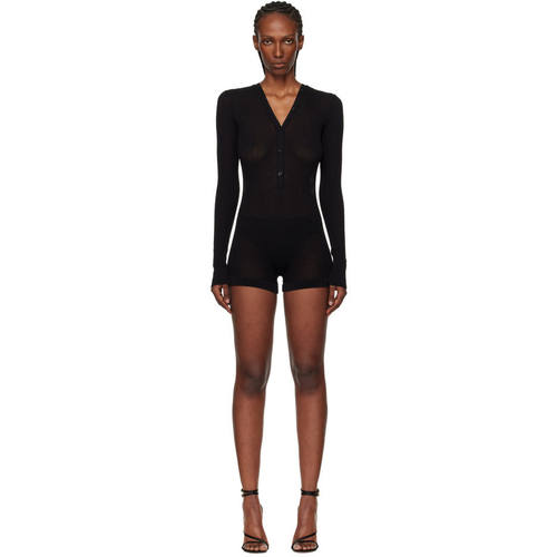 Mugler 穆勒 女士 连身裤 黑色连体衣