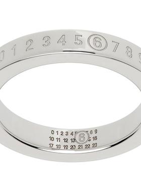 MM6 Maison Margiela马吉拉男士Numeric Minimal Signature 戒指