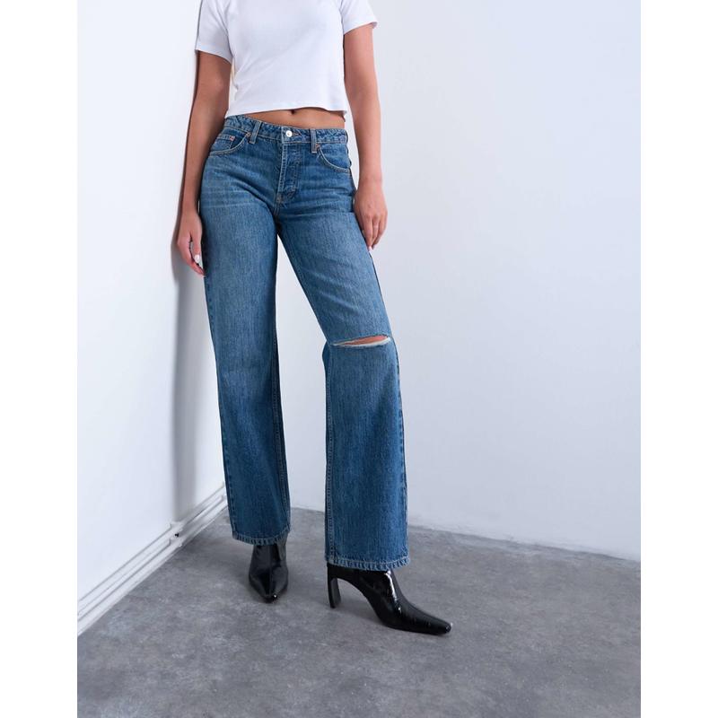 Topshop 女士 牛仔长裤