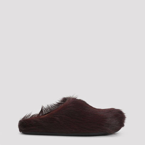 Marni 玛尼 女士 FW25 凉拖 Marni Fussbett 圆头套脚穆勒鞋