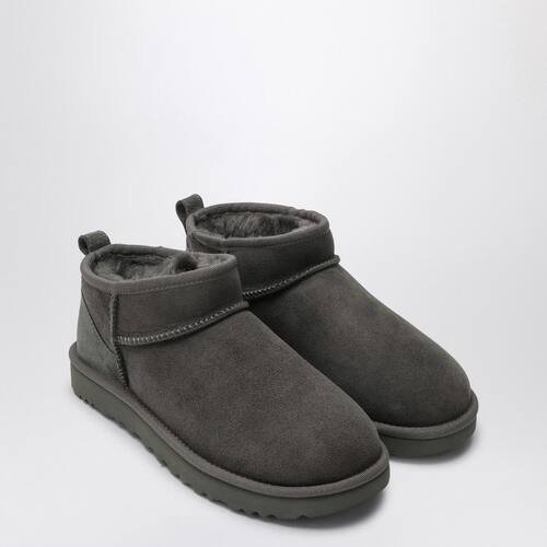 UGG Australia 女士 FW25 靴子 ULTRA 经典款迷你灰色