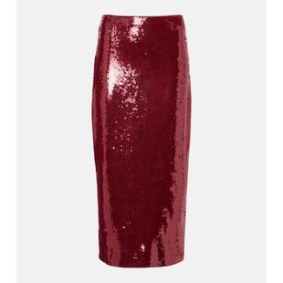 Koa Veronica 超长裙 女士 珠片铅笔半身裙 Beard