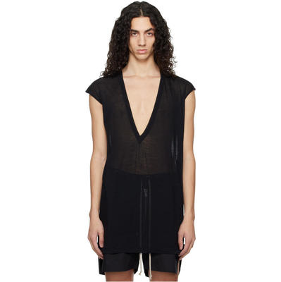 Rick Owens 瑞克·欧文斯 男士 T恤 黑色 Temple Dylan