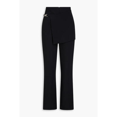 Paris Georgia 女士 长裤 层叠感绉纱直筒裤