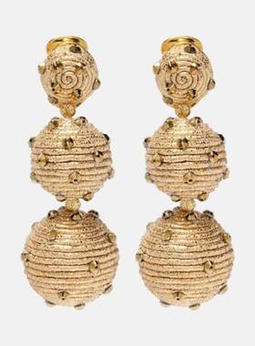 Oscar de la Renta 女士 耳环 精饰夹式耳环