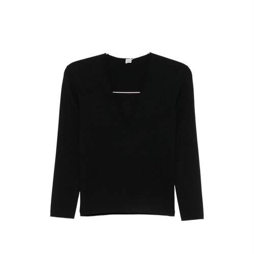Totême 女士 FW26 毛衣 TOTEME PRE 黑色毛线衫
