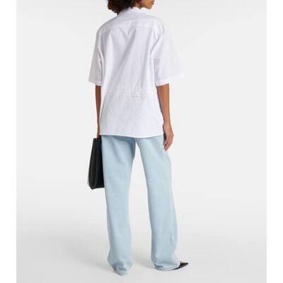 Marine Serre 女士 衬衫 Regenerated Household 棉质保龄球