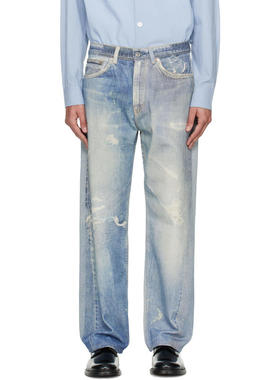 Our Legacy 男士 牛仔长裤 蓝色 Third Cut 牛仔裤