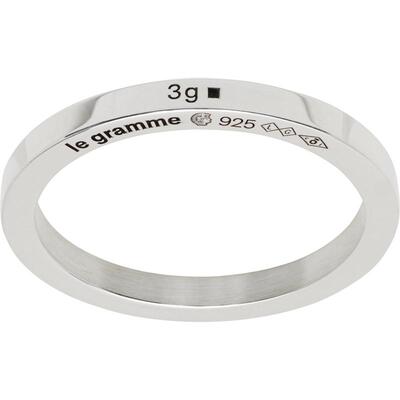 Le Gramme 男士 戒指 Ribbon la 3g