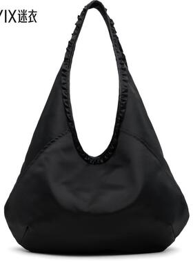 Abra  女款独家发售黑色 Ballerina Satin 单肩包 迷衣时尚