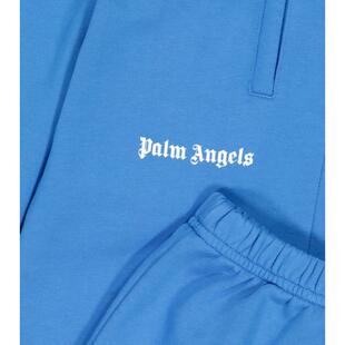 Palm Angels 棕榈天使 男童 运动长裤 徽标棉质针织运动裤童装