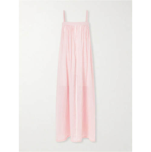 Lemlem 女士 FW26 中长连衣裙 Eda 棉/薄纱长款连衣裙