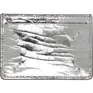 Maison Margiela马吉拉 女士 卡包 银色 Four Stitches 卡包