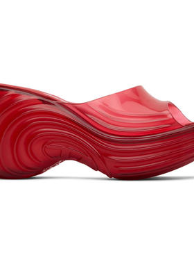 Diesel 女士 凉鞋 红色 Melissa 联名 Quantum Platform 凉鞋