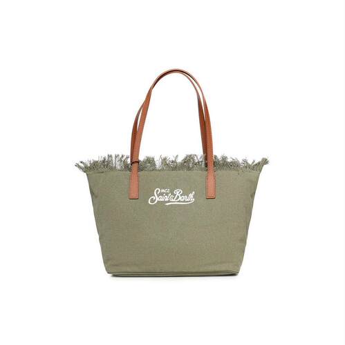 MC2 Saint Barth 女士 SS26 托特包 Mc2 圣巴特市流苏中号购物袋