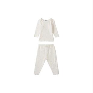 Bonpoint 婴儿 FW26 服装 PIGIAMA 2 PEZZI 套装童装