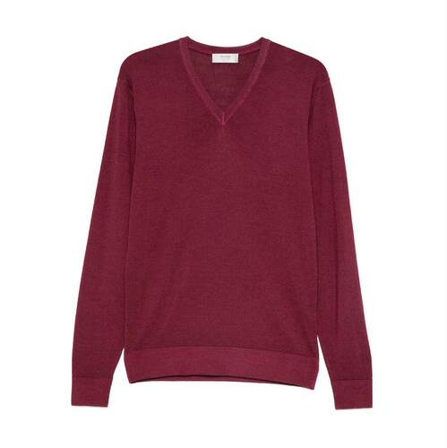 Ferrante 男士 FW25 上衣 V领真丝/羊毛毛线衫