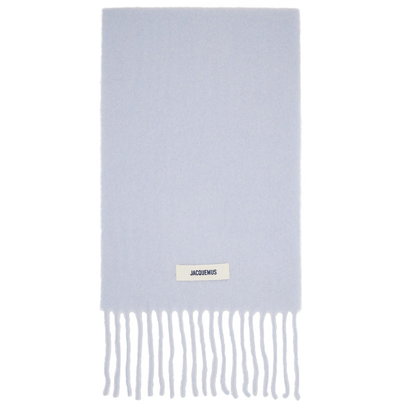Jacquemus 女士 围巾 蓝色 The Carro 围巾