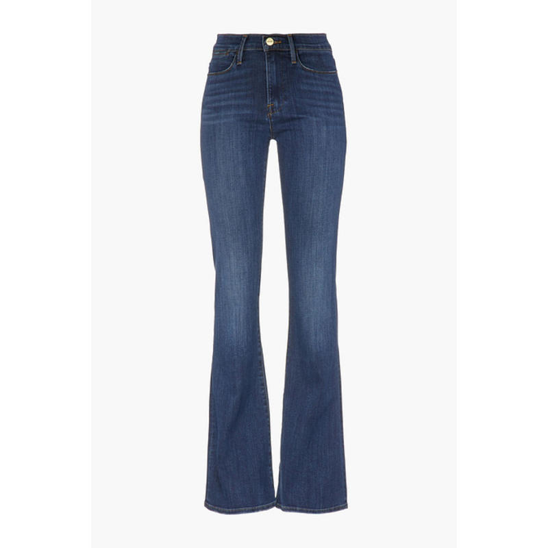 FRAME 女士 牛仔长裤 Le 喇叭型褪色设计高腰牛仔裤