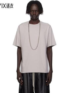 Rick Owens瑞克欧文斯 男款灰白色 Concordians Brad T 恤 迷衣时