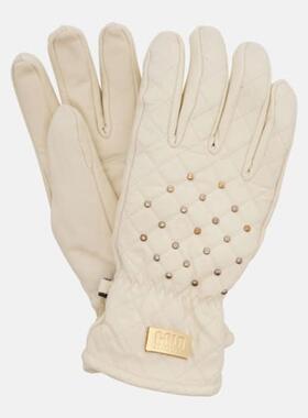 Goldbergh 女士 手套 Glisten 铆钉皮革滑雪手套