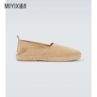 Carioca 迷衣时尚 男款 绒面革帆布面凉鞋 Helio Frescobol