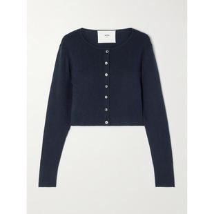 女士 真丝羊绒混纺针织开衫 开衫 短款 Naples Arch4