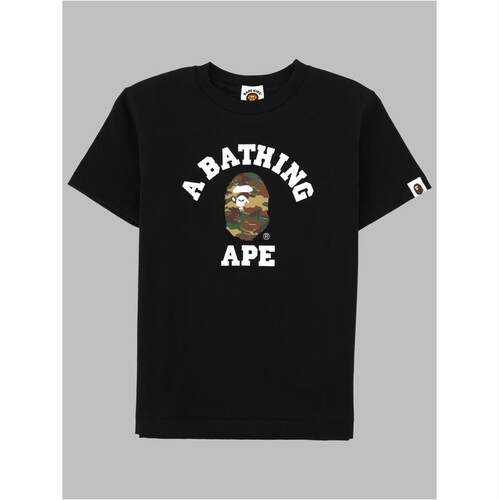 A Bathing Ape 猿人头 中性（儿童） 毛衣 迷彩学院风T恤童装