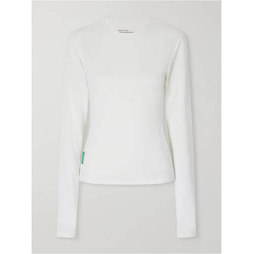 District Vision 女士 FW26 T恤 Logo-appliquéd 拼接再生网纱
