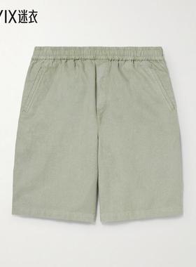 【早秋新品】Folk 男款Assembly 直筒件染棉麻混纺短裤 迷衣时尚