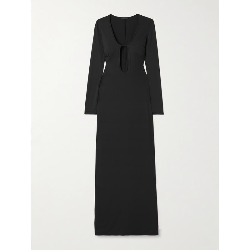 Kiki De Montparnasse 女士 礼服 Echauffe 剪口弹性针织睡裙