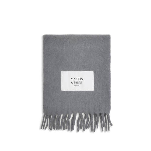 Maison Kitsuné 女士 FW26 围巾 Gradient-efect 羊驼毛