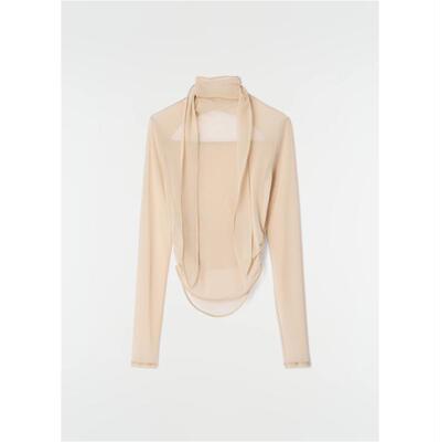 Lemaire 勒梅尔 女士 FW26 背心 驼色 Ballerina Scarf 上装
