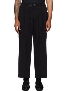 Snow Peak 男士 长裤 黑色 Breathable Quick Dry 长裤