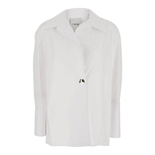 rame 女士 SS26 衬衫 'SHIRT' for 白色经典款领长袖棉质