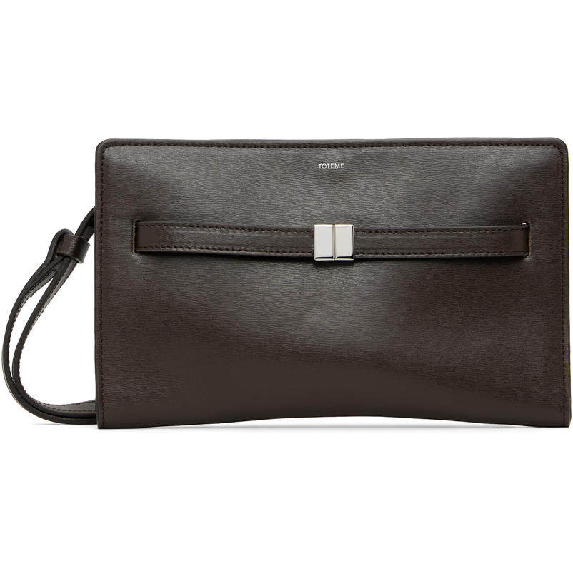 Totême 女士 单肩包 棕色 Belted Leather 斜挎包
