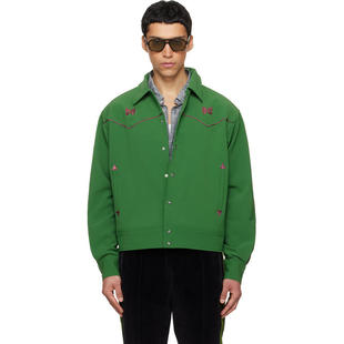 Needles 男士 夹克 绿色 Piping Cowboy