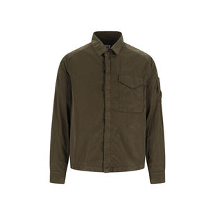 FW25 夹克 鏡片拉鍊襯衫 Company 男士 Chrome C.P. 公司