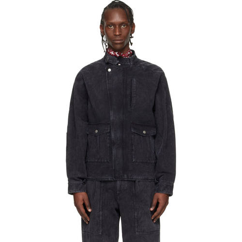 ISABEL MARANT 伊莎贝尔·玛兰 男士 夹克 黑色 Isaiah 牛仔