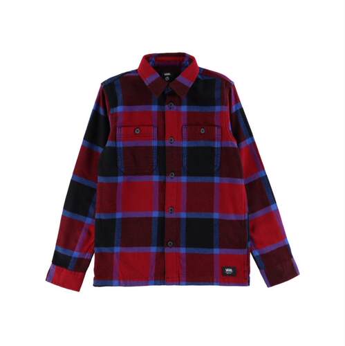 Vans 范斯 中性（儿童） FW25 衬衫 法兰绒带Logo童装