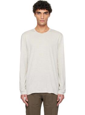 VEILANCE 男士 T恤 灰色 Frame 长袖 T 恤