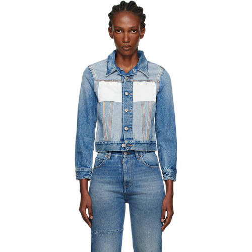 MM6 Maison Margiela 马吉拉MM6 女士 夹克 蓝色 Reversed 牛仔