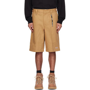 Mastermind Japan 男士 短裤 黄褐色 Dickies 联名 Duck 短裤