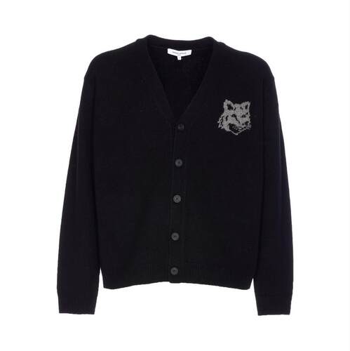 Maison Kitsuné 男士 FW25 开衫 长袖纽扣套头衫