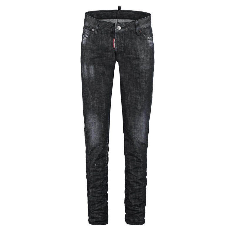 DSquared2 女士 SS23 牛仔长裤 徽标牛仔裤