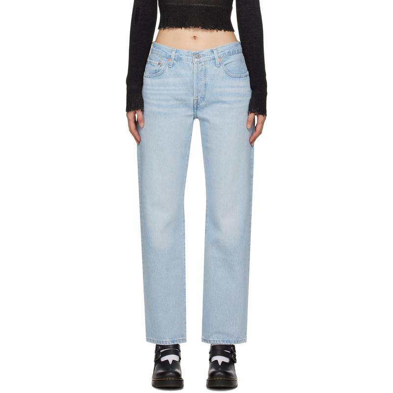 Levi's 女士 牛仔长裤 蓝色 501 '90s 牛仔裤