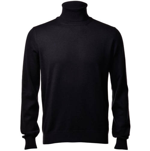 Gran Sasso 格兰·萨索 男士 FW26 毛衣 CYCLIST 黑色羊毛