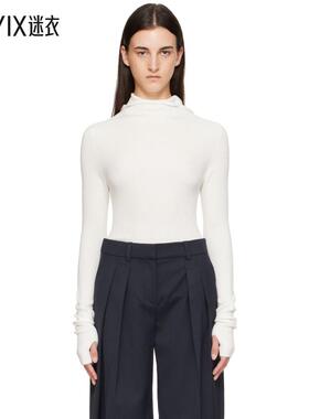 The Frankie Shop 女款灰白色 Danae Knit 连帽衫 迷衣时尚