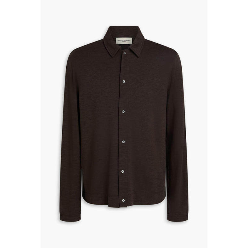 Officine Generale 男士 开衫 Brent 羊毛混纺针织开衫